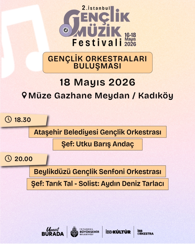 2. İSTANBUL GEN&Ccedil;LİK M&Uuml;ZİK FESTİVALİ - GEN&Ccedil;LİK ORKESTRALARI BULUŞMASI KONSER TAKVİMİ