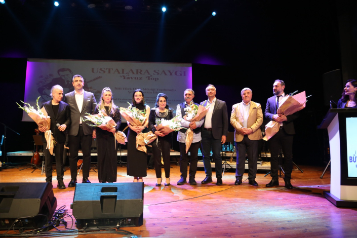 İBB T&Uuml;RK HALK M&Uuml;ZİĞİ TOPLULUĞU USTALARA SAYGI YAVUZ TOP'U ANMA KONSERİ