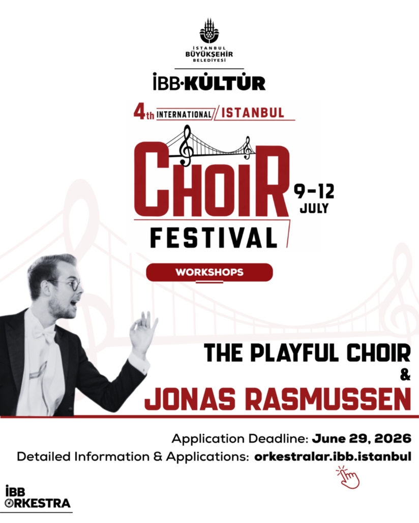 JONAS RASMUSSEN İLE NEŞELİ KORO ATÖLYESİ / THE PLAYFUL CHOIR WITH JONAS RASMUSSEN JONAS RASMUSSEN İLE NEŞELİ KORO ATÖLYESİ / THE PLAYFUL CHOIR WITH JONAS RASMUSSEN
