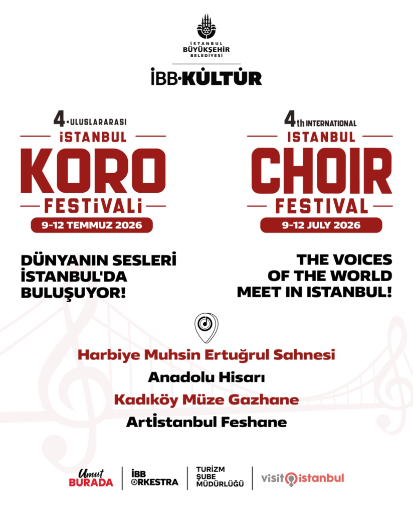 4. ULUSLARARASI İSTANBUL KORO FESTİVALİ ETKİNLİK TAKVİMİ / 4th INTERNATIONAL ISTANBUL CHOIR FESTIVAL 4. ULUSLARARASI İSTANBUL KORO FESTİVALİ ETKİNLİK TAKVİMİ / 4th INTERNATIONAL ISTANBUL CHOIR FESTIVAL