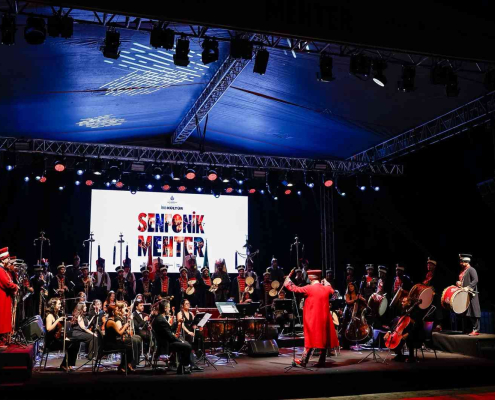 SENFONİK MEHTER - İBB MEHTERANI & İBB GEN&Ccedil;LİK ORKESTRASI ARTİSTANBUL FESHANE KONSERİ