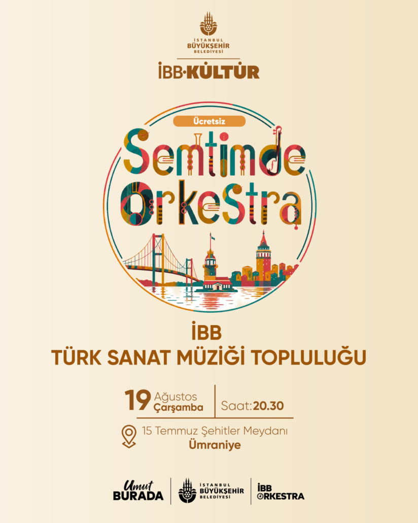 İBB TÜRK SANAT MÜZİĞİ TOPLULUĞU ÜMRANİYE SEMTİMDE ORKESTRA KONSERİ İBB TÜRK SANAT MÜZİĞİ TOPLULUĞU ÜMRANİYE SEMTİMDE ORKESTRA KONSERİ